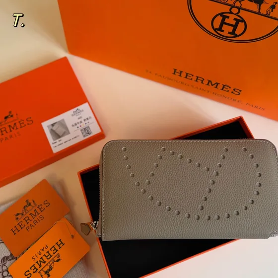 Hermes Epsom Evelyne Long Zipped Lommebok Fargerik Lommebok