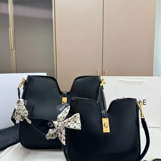 Celine Camille 16 Brown Shoulder Bag