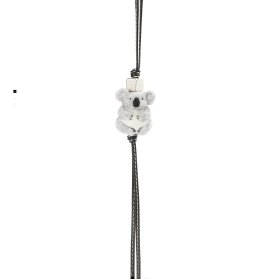 Loewe Koala Felt Charm Grå Etui