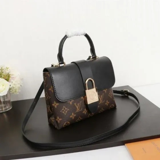 Louis Vuitton Locky Bb Brun/Sort Tophåndtag
