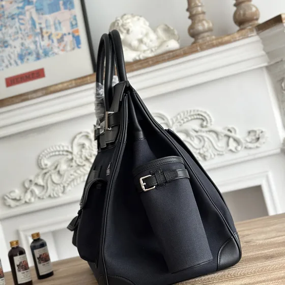 Hermes Birkin 40 Cargo Black Top Handle