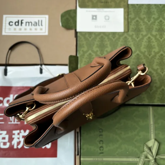 Gucci Jackie 1961 Medium Borsa tote Marrone Borsa tote