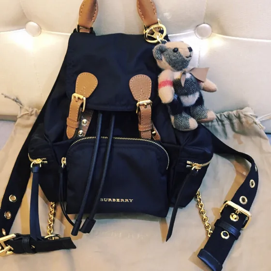 Burberry Mini Rucksack Rygsæk Sort Rygsæk
