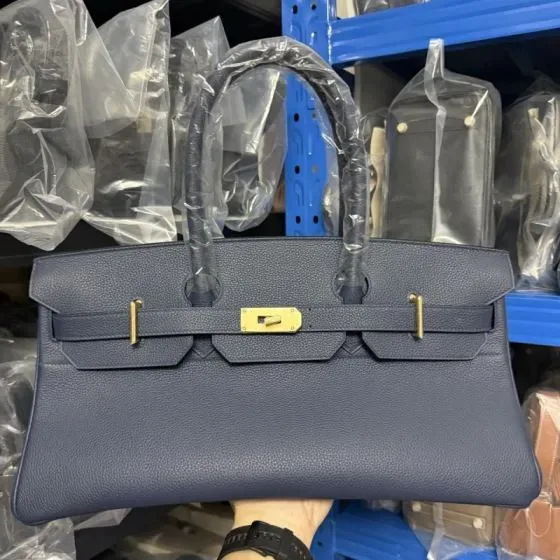Hermes Shoulder Birkin Deep Blue Shoulder Bag
