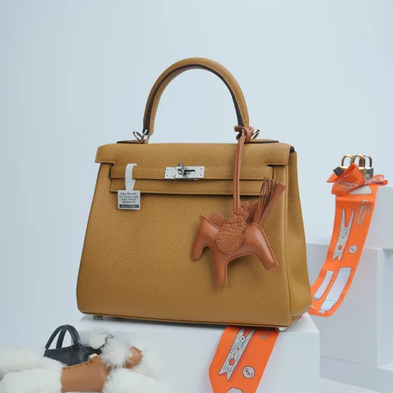 Hermes Kelly Biscuit Top Handle