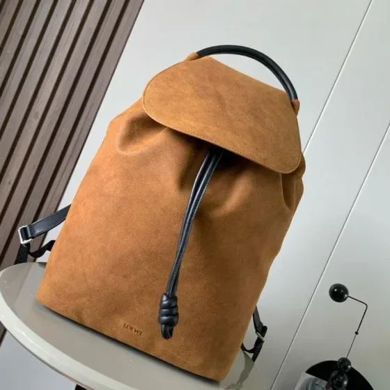 Loewe Ruskind Rygsæk Caramel Rygsæk
