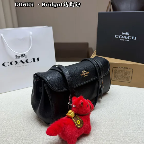 Coach Bridget Black Shoulder Bag