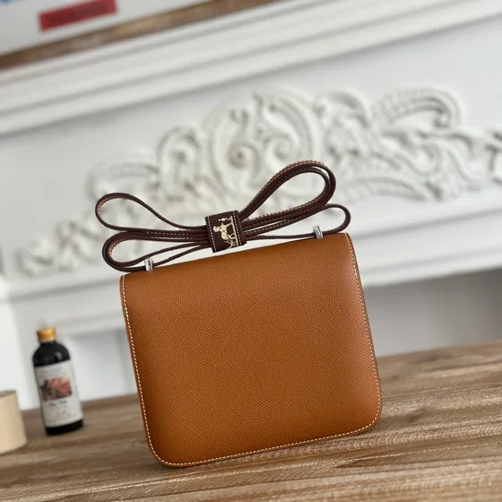 Hermes Constance Marrón Crossbody