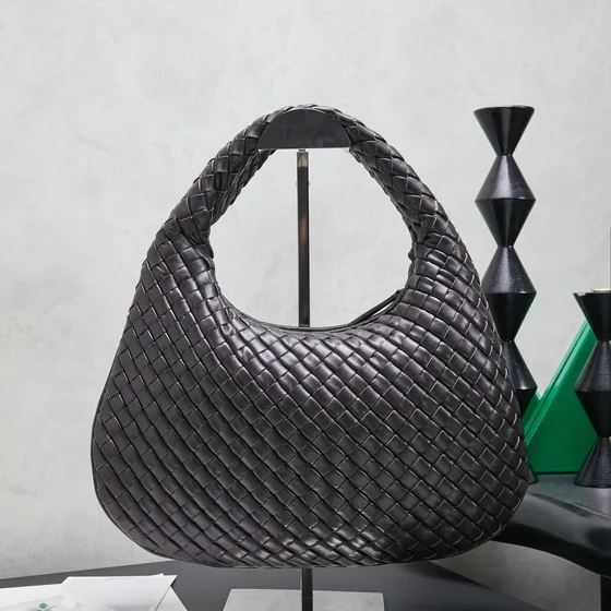 Bottega Veneta Jodie Dark Brown Hobo