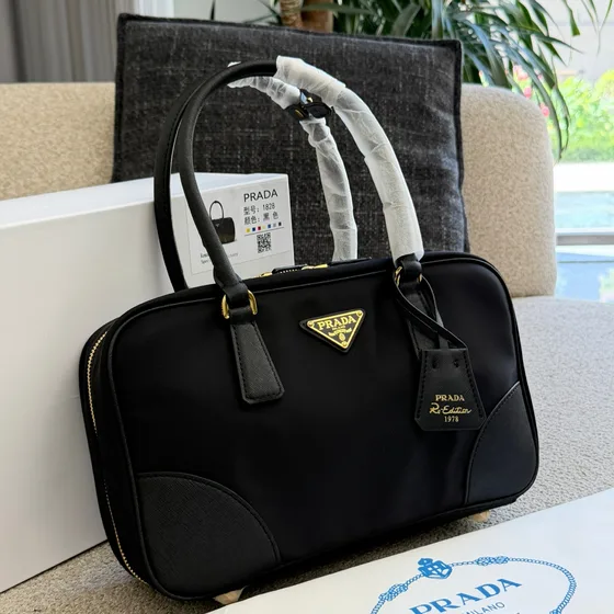 Prada Re-Edition 1978 Black Top Handle