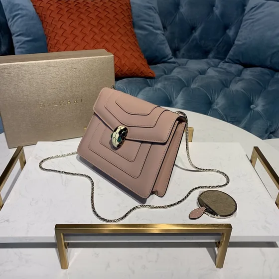 Bvlgari Serpenti Forever Light Pink Crossbody