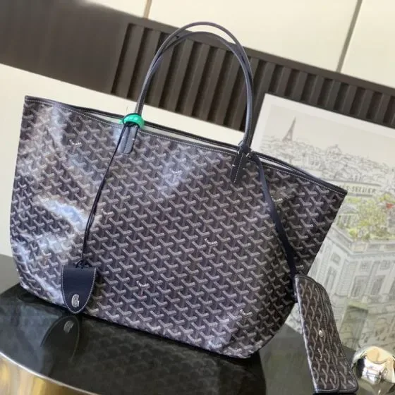 Goyard Saint Louis Grey Tote Bag