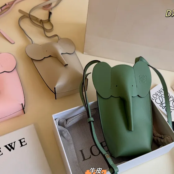 Loewe Elephant Pocket Çok renkli Crossbody