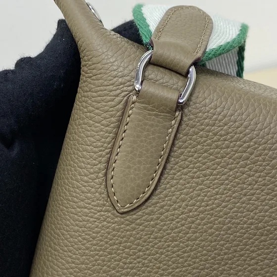 Hermes Videpoches Etoupe Crossbody