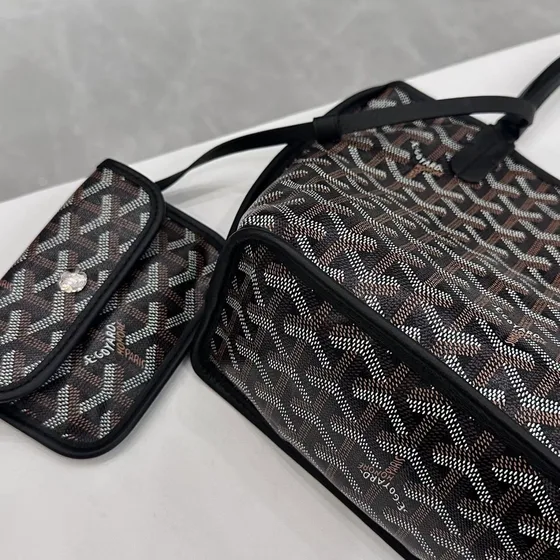 Goyard Saint Louis Nero Borsa tote