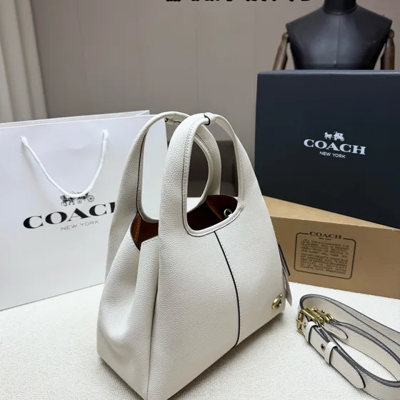 Coach Lana White Shoulder Bag