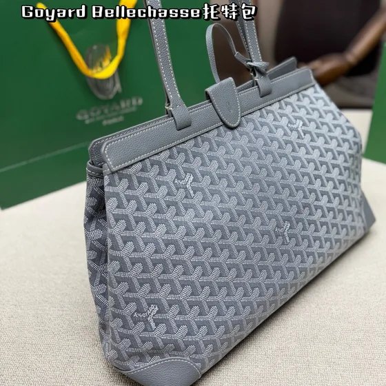 Goyard Bellechasse Gray Tote Bag