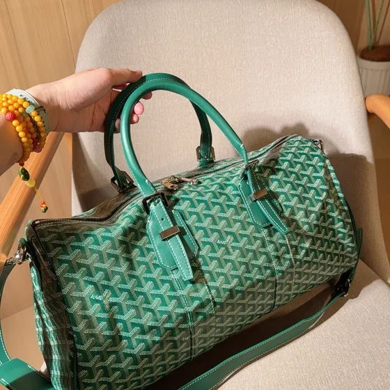 Goyard Boeing 45 Green Top Handle