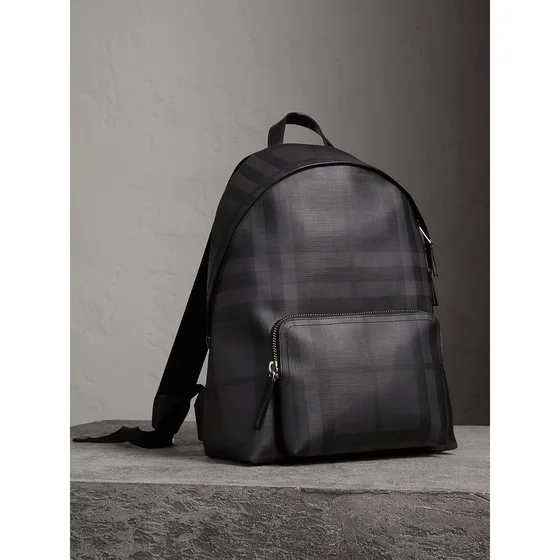 Burberry London Check Backpack Black Backpack