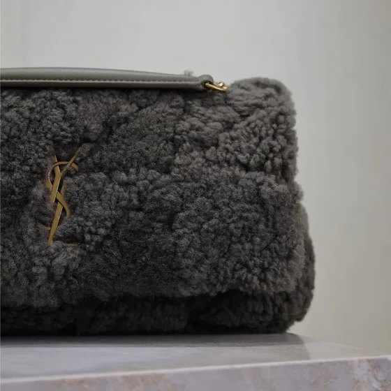 YSL Jamie 4.3 Dark Grau Schultertasche
