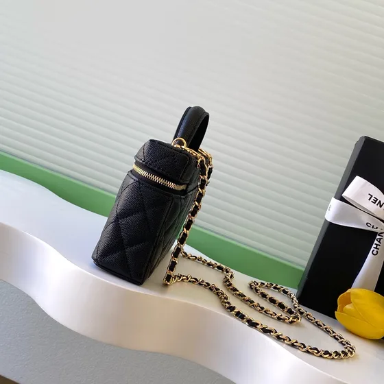 Chanel Vanity Case Preto Vanity