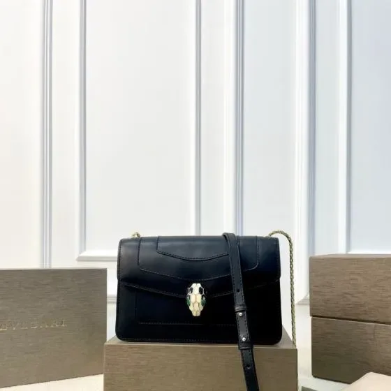 Bvlgari Serpenti Forever Black Crossbody
