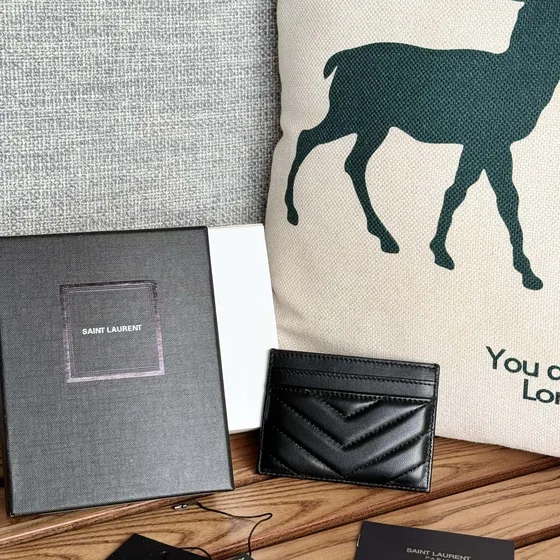 YSL Cassandre Matelassé Card Holder Sort Card Holder