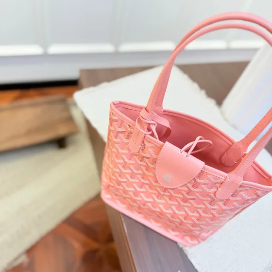 Goyard Anjou Mini Pink Tote Bag