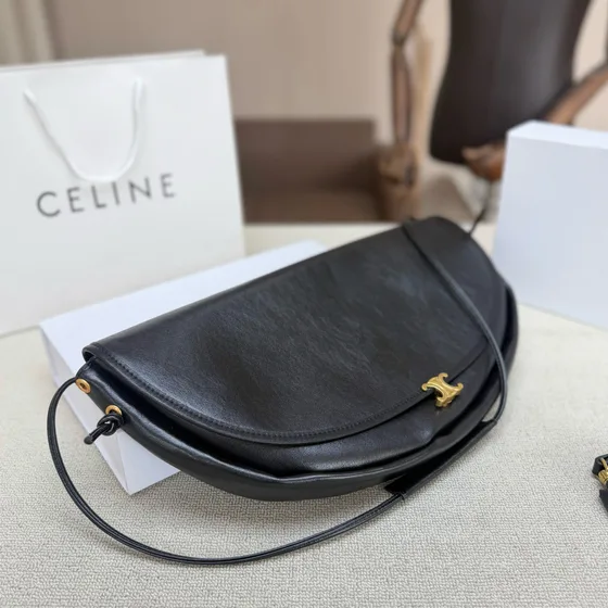 Celine Triomphe Black Crossbody