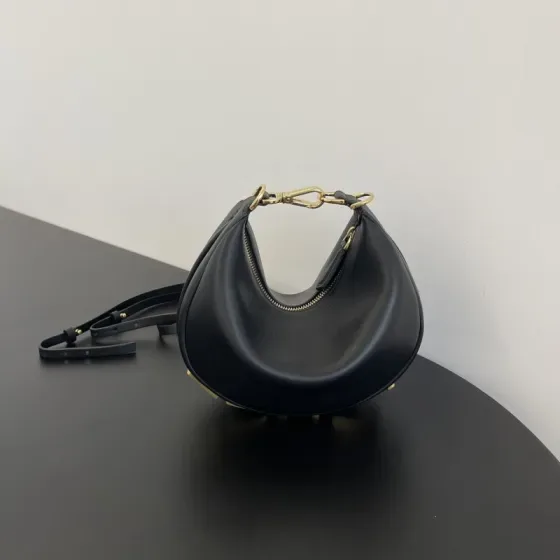 Fendi Le Cagole Black Hobo