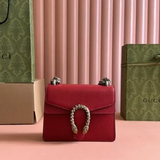 Gucci Dionysus Red Shoulder Bag