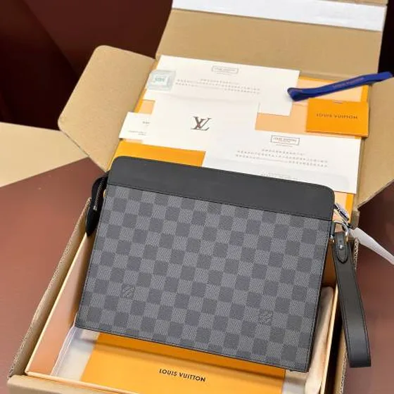 Louis Vuitton N64612 Damier Graphite 21 x 27 x 5 cm everyday