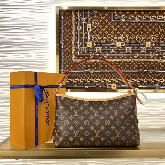 Louis Vuitton Carryall Marrom Bolsa de ombro