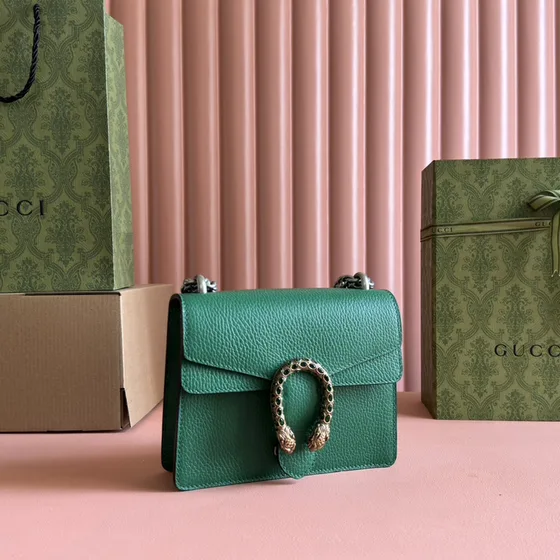 Gucci Dionysus Dark Verde Borsa a spalla