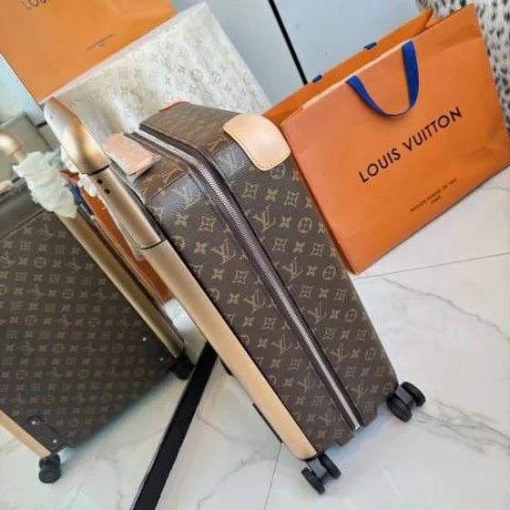 Louis Vuitton kuffert Monogram Brun travel