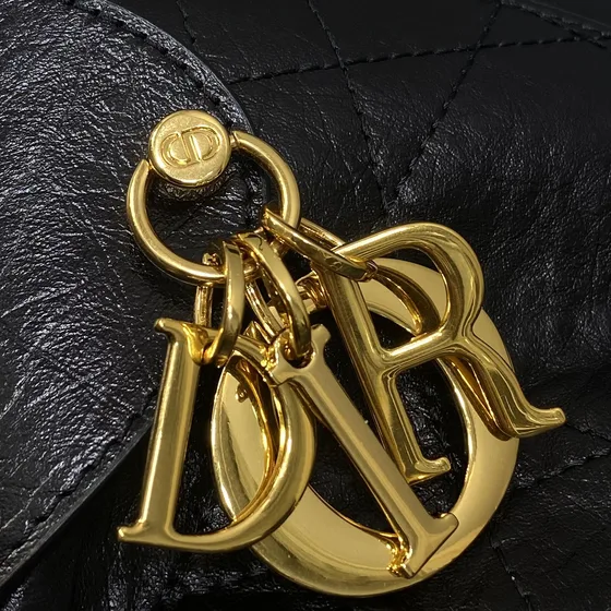 Dior Diorstar Hobo Bag With Chain Noir Hobo