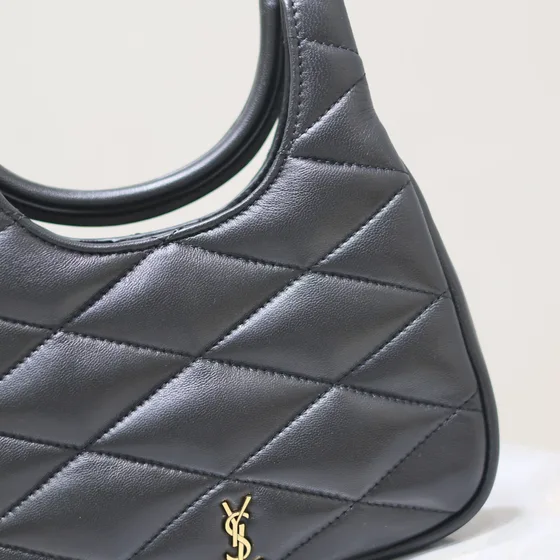 YSL Le 5 À 7 Mini Hobo Bag Preto Hobo