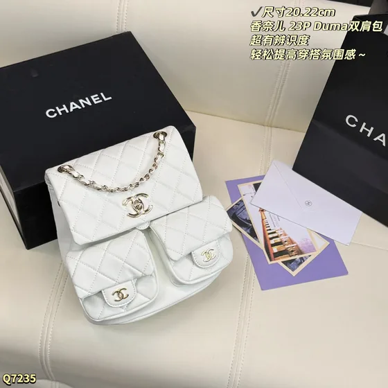 Chanel 23P Duma Backpack Pink 22cm Backpack