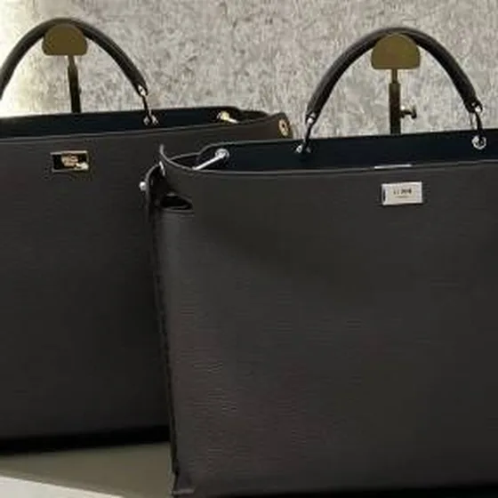 Fendi Peekaboo Preto 41 13 29cm business