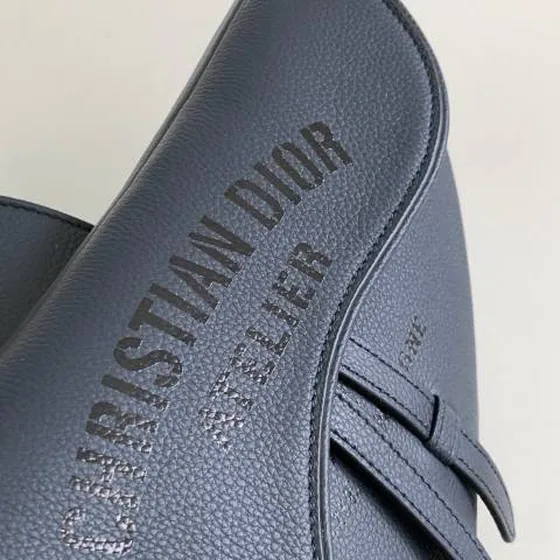 Dior Saddle Bleu crossbody