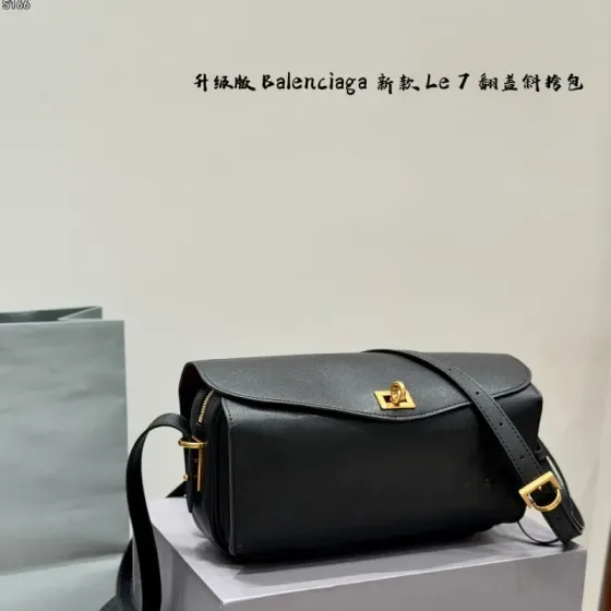 Balenciaga Le 7 Black Crossbody