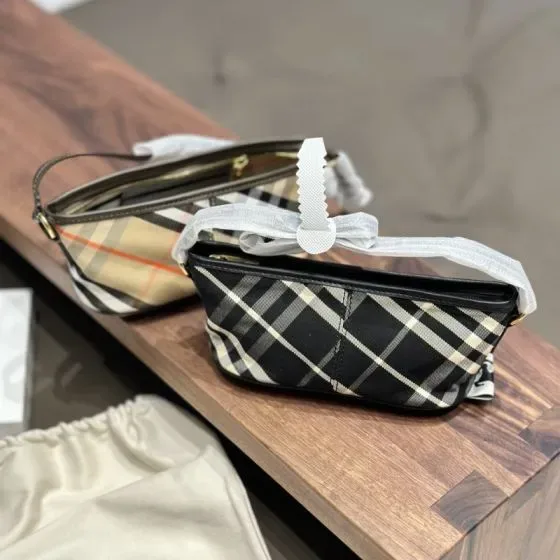 Burberry Check Mini Shoulder Bag Black Shoulder Bag