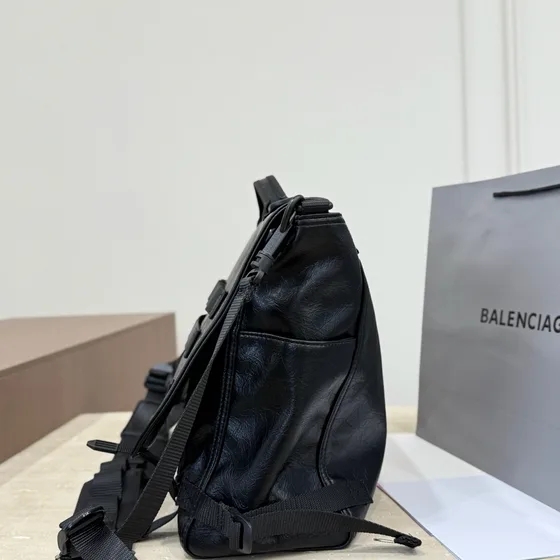 Balenciaga Army Messenger Bag Black Crossbody