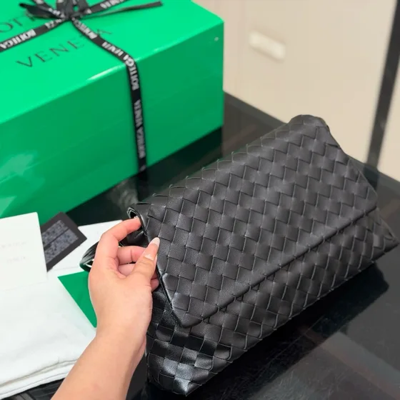 Bottega Veneta Dustbag Black Clutch