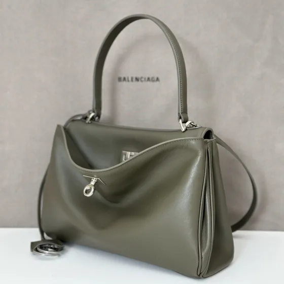 Balenciaga Rodeo Medium Dark Hijau Shoulder Bag