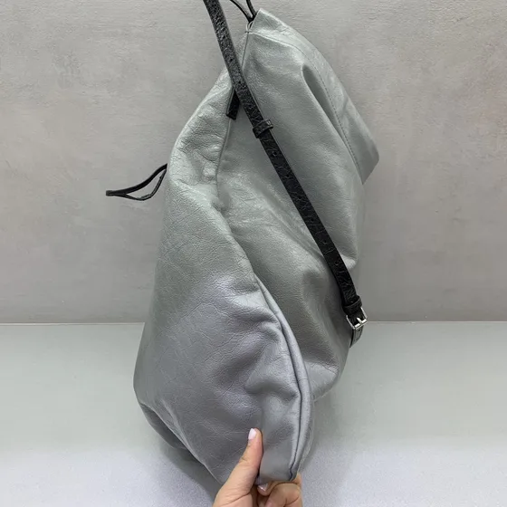 Balenciaga Duty Free Large Tote Bag Grey Tote Bag