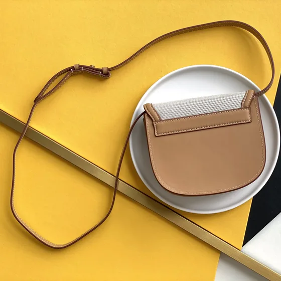 YSL Kaia Small Satchel Beige Crossbody