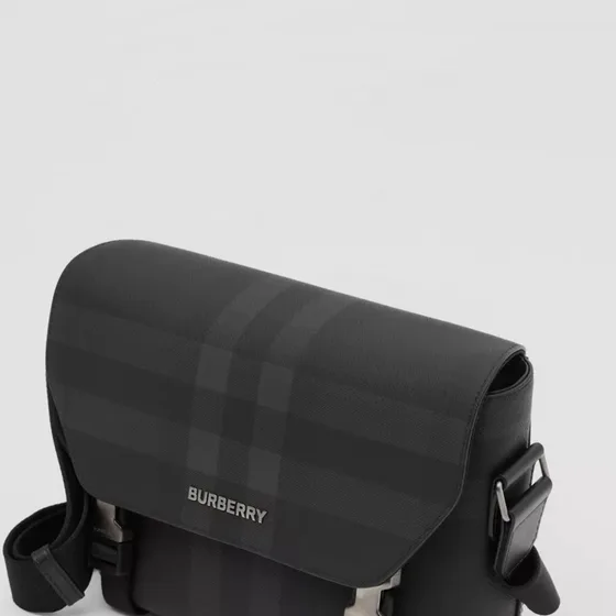Burberry Check Сумка-мессенджер Чёрный Crossbody