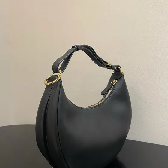Fendi Ava Bag Black Hobo