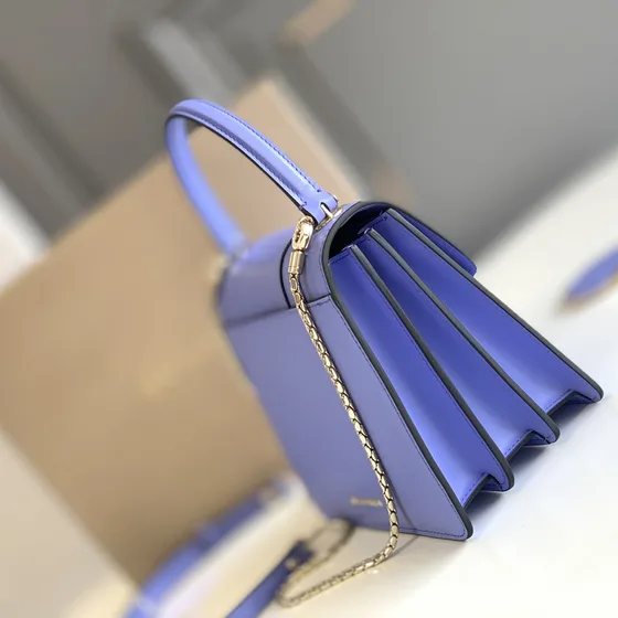 Bvlgari Serpenti Forever Üst sap Bag Light Mor Üst sap